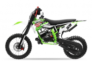 Dirtbike NITRO Motors 50cc NRG50 Deluxe 14/ 12 Zoll 2 Takter