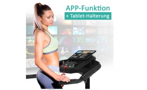 Laufband Speedrunner mit LCD-Display APP Fitnessgert