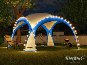 Event Pavillon XXL DomeShelter Partyzelt Faltpavillon