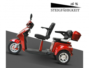 Elektromobil ECO ENGEL 503 Rot, 25 km/h, 20Ah Lithium Akkus