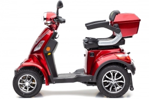 ECONELO JL4000,1000 Watt Lithium Akku, 25 km/h Rot