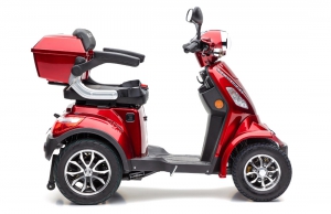 ECONELO JL4000,1000 Watt Lithium Akku, 25 km/h Rot