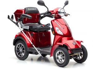 ECONELO JL4000,1000 Watt Lithium Akku, 25 km/h Rot