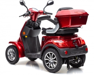 ECONELO JL4000,1000 Watt Lithium Akku, 25 km/h Rot