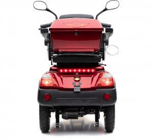 ECONELO JL4000,1000 Watt Lithium Akku, 25 km/h Rot