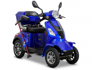 Rolektro E-Quad 25, Blau, Bleigel Akkus, 1000 Watt