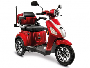 Rolektro, E-Trike 15 V.3 Lithium, Rot, 15 km/h, 1000 Watt