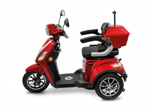 Rolektro, E-Trike 15 V.3 Lithium, Rot, 15 km/h, 1000 Watt