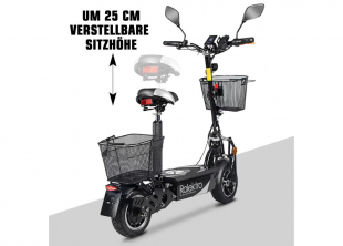 Rolektro E-Joy 20 Lithium, Schwarz, 20 km/h