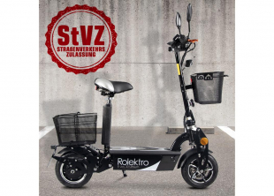 Rolektro E-Joy 20 Lithium, Schwarz, 20 km/h