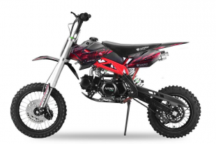 NITRO MOTORS 125cc midi Kinder Dirtbike Sky M14 DLX 14/12 Zoll