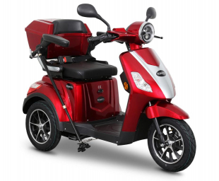 Rolektro E-Trike 15 V.2 Blei-Gel, Rot, 15 km/h