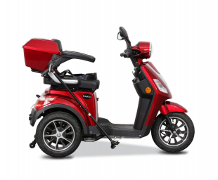 Rolektro E-Trike 15 V.2 Blei-Gel, Rot, 15 km/h