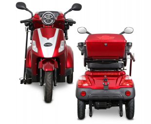 Rolektro E-Trike 15 V.2 Blei-Gel, Rot, 15 km/h