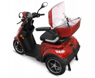 Rolektro E-Trike 15 V.2 Blei-Gel, Rot, 15 km/h