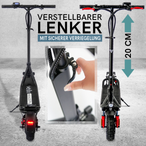 Velix E-Kick 20 Pro E-Scooter - Elektroroller nach eKFV