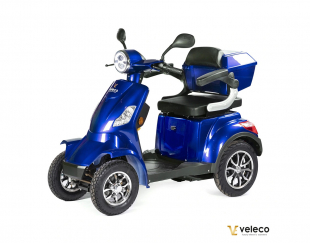 VELECO Faster Seniorenmobil Lithium-Ionen Akku 4-Rad, 1000W, 12 km/h