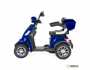 VELECO Faster Seniorenmobil Lithium-Ionen Akku 4-Rad, 1000W, 12 km/h