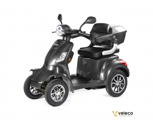 VELECO Faster Seniorenmobil Lithium-Ionen Akku 4-Rad, 1000W, 12 km/h