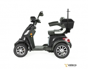 VELECO Faster Seniorenmobil Lithium-Ionen Akku 4-Rad, 1000W, 12 km/h