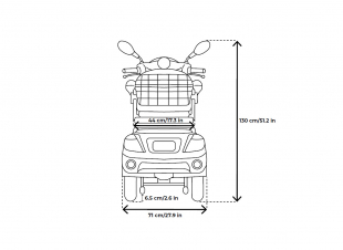 VELECO ZT15 Seniorenmobil 3-Rad 900W, 12 Km/h Wei