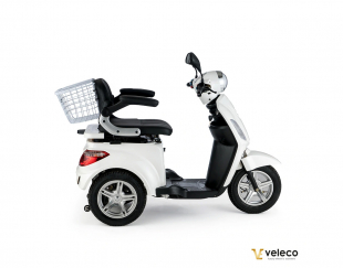 VELECO ZT15 Seniorenmobil 3-Rad 900W, 12 Km/h Wei