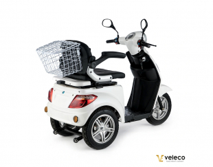 VELECO ZT15 Seniorenmobil 3-Rad 900W, 12 Km/h Wei