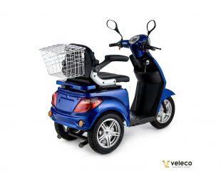 VELECO ZT15 Seniorenmobil 3-Rad 900W, 12 Km/h Blau