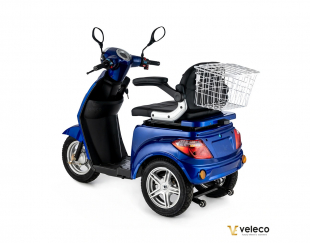 VELECO ZT15 Seniorenmobil 3-Rad 900W, 12 Km/h Blau