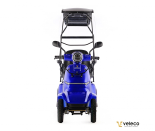 Veleco GRAVIS Seniorenmobil mit Dach, 12 km/h, 1000W Blau