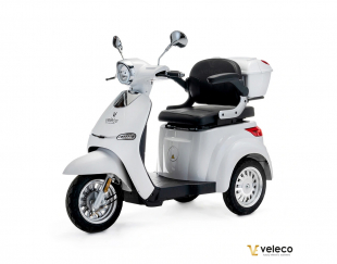 VELECO CRISTAL Elektroroller Seniorenmobil 12 km/h, Wei