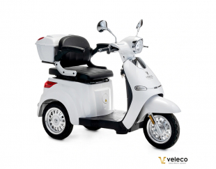 VELECO CRISTAL Elektroroller Seniorenmobil 12 km/h, Wei