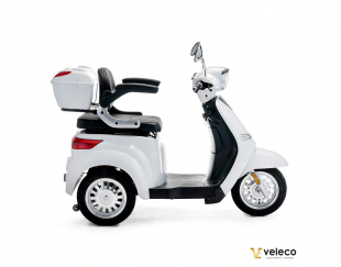 VELECO CRISTAL Elektroroller Seniorenmobil 12 km/h, Wei