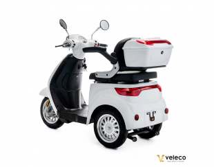 VELECO CRISTAL Elektroroller Seniorenmobil 12 km/h, Wei