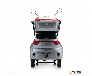 VELECO CRISTAL Elektroroller Seniorenmobil 12 km/h, Silber