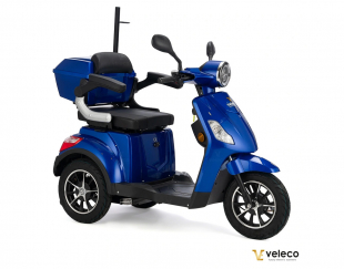 Veleco Draco Seniorenmobil 3 Rdern 800W, 12 km/h, Blau