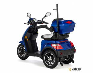 Veleco Draco Seniorenmobil 3 Rdern 800W, 12 km/h, Blau