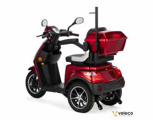 Veleco Draco E-Roller, 3 Rdern 800W, 12 km/h, Rot