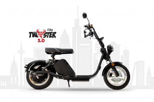 City Twister 3.0 Elektro Scooter 1500W 60V 25 Ah Straenzulassung