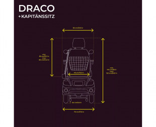 Veleco DRACO Seniorenmobil mit Kapitnssitz