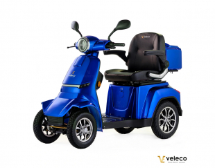 Veleco GRAVIS Elektromobil 12 km/h, 1000W Blau, Lithium Akku