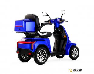 Veleco GRAVIS Elektromobil 12 km/h, 1000W Blau, Lithium Akku