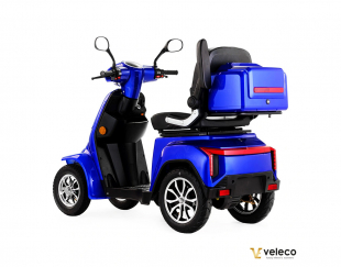 Veleco GRAVIS Elektromobil 12 km/h, 1000W Blau, Lithium Akku