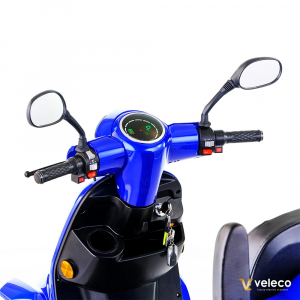 Veleco GRAVIS Elektromobil 12 km/h, 1000W Blau, Lithium Akku