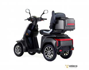 Veleco GRAVIS Elektromobil 12 km/h, 1000W Grau, Lithium Akku