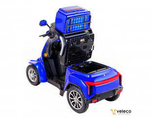 Veleco GRAVIS Elektromobil 12 km/h, 1000W Grau, Lithium Akku