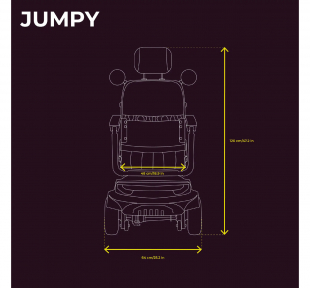 Veleco JUMPY Elektromobil Kapitnssitz mit hoher Rcklehne, 10 km/h