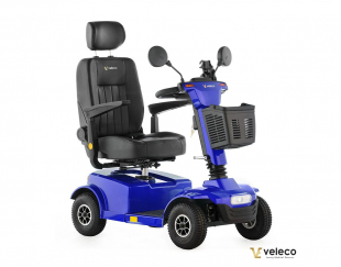 Veleco JUMPY Elektromobil Kapitnssitz mit hoher Rcklehne, 10 km/h