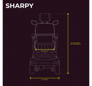 Veleco SHARPY mit drehbarem Kapitnssitz 12 km/h