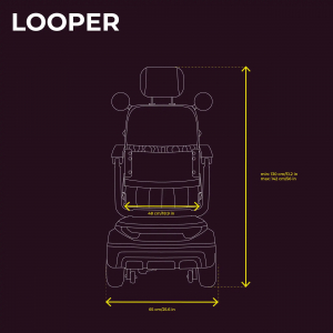 Veleco LOOPER Elektromobil, 12 km/h, 4 Rder